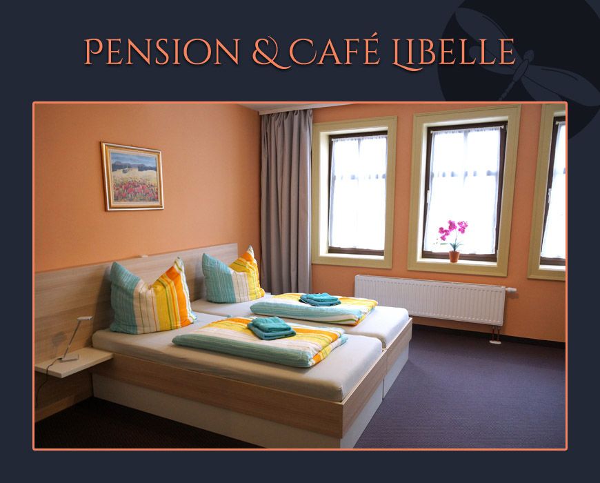Pension Cafe Libelle Elxleben Arnstadt Erfurt - 3-Bettzimmer
