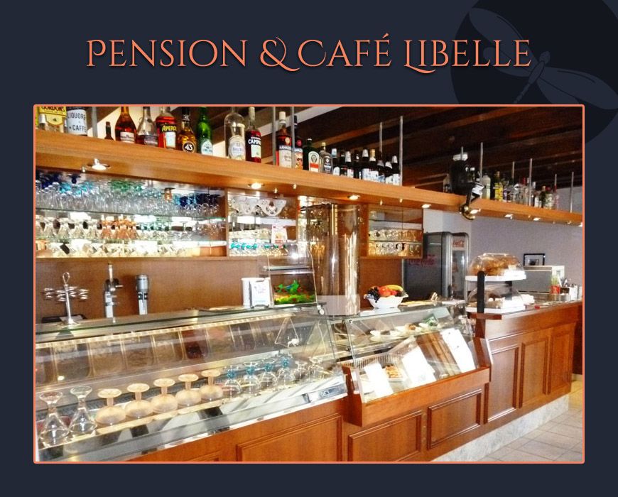 Pension Cafe Libelle Elxleben Arnstadt Erfurt - Café Theke