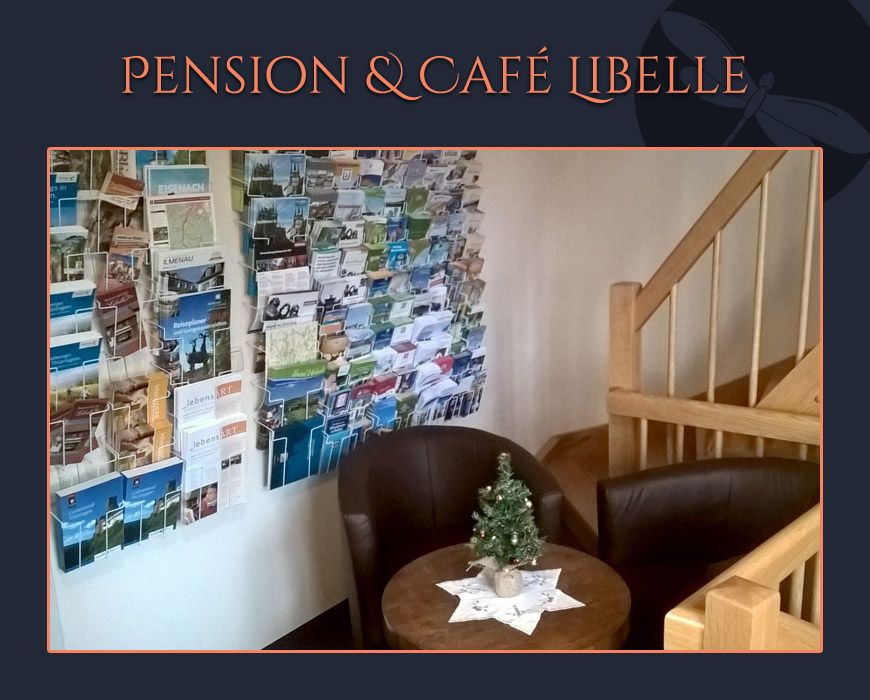 Pension Cafe Libelle Elxleben Arnstadt Erfurt - Infoecke
